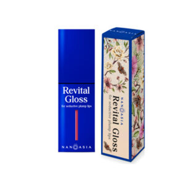 NANOASIA REVITAL GLOSS FOR SEDUCTIVE PLUMP LIPS/ NANOASIA REVITAL GLOSS LŪPU SPĪDUMS / NANOASIA REVITAL GLOSS БЛЕСК ДЛЯ ГУБ
